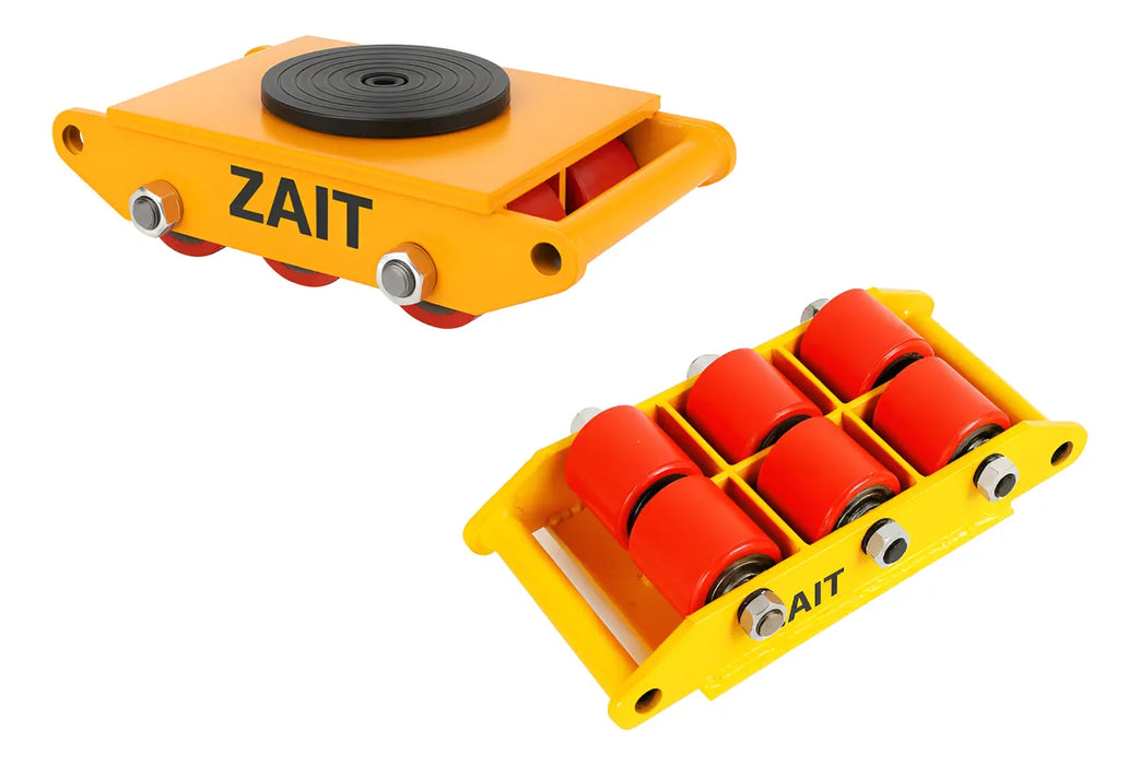 Tortuga Patin Para Mover Carga Pesada 8ton 6 Ruedas Zait