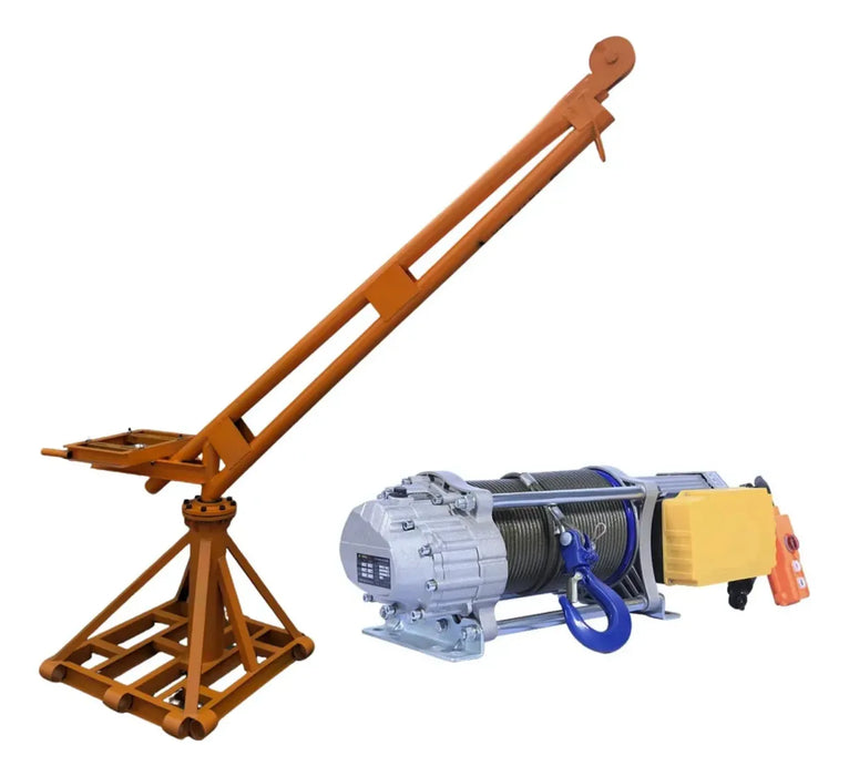 Polipasto Grua Electrico 1000k Cable 60m 220v Garrucha 4,5kw