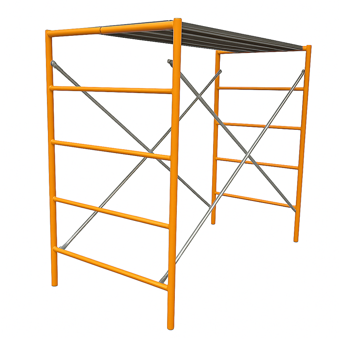Andamio Banquetero Ligero + Plataforma; 1.0x2.0x2.13m Zait