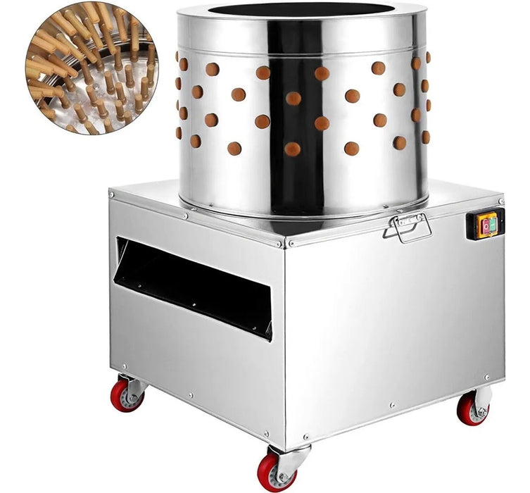 Desplumadora De Pollos, Pavo Industrial 8 Pollos 3000w 85kg