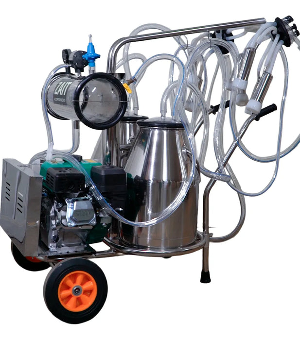 Maquina Ordeñadora De 2 Vacas Gasolina 12 A 24 Vacas/h Zait