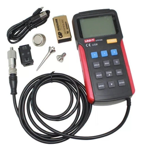 Medidor De Vibración Aceleración Velocidad Usb Uni-t Ut315a