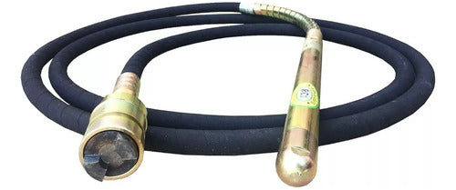 Chicote Vibrador De Concreto Zait Premium Uso Rudo 4m