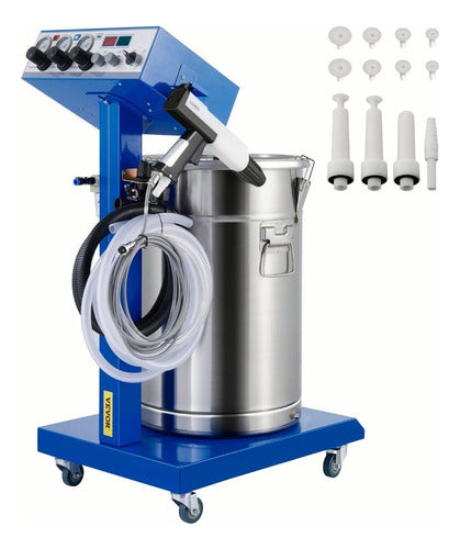 Máquina Pintura Polvo Electrostática C. Tanque 50w 45l Zait