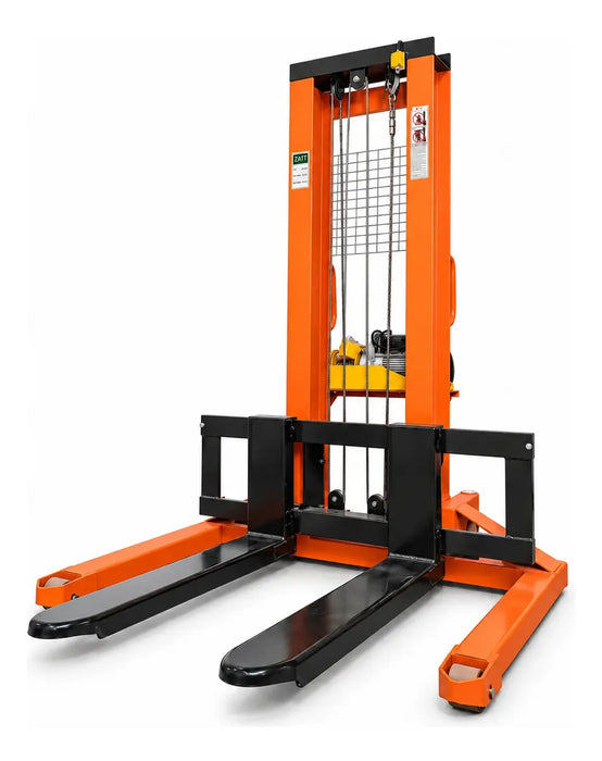 Montacargas Electrico Manual 2000kg Ancho Ruedas Pu Zait