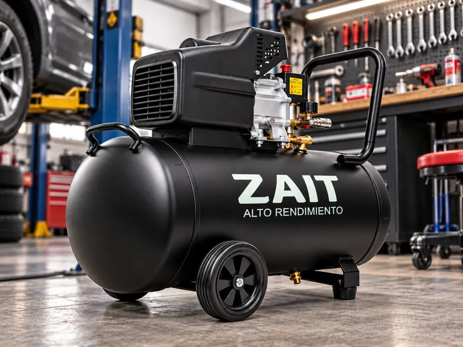 Compresor De Aire Electrico 100l 2.5 Hp 110v Zait