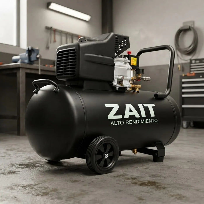 Compresor De Aire Electrico 100l 2.5 Hp 110v Zait