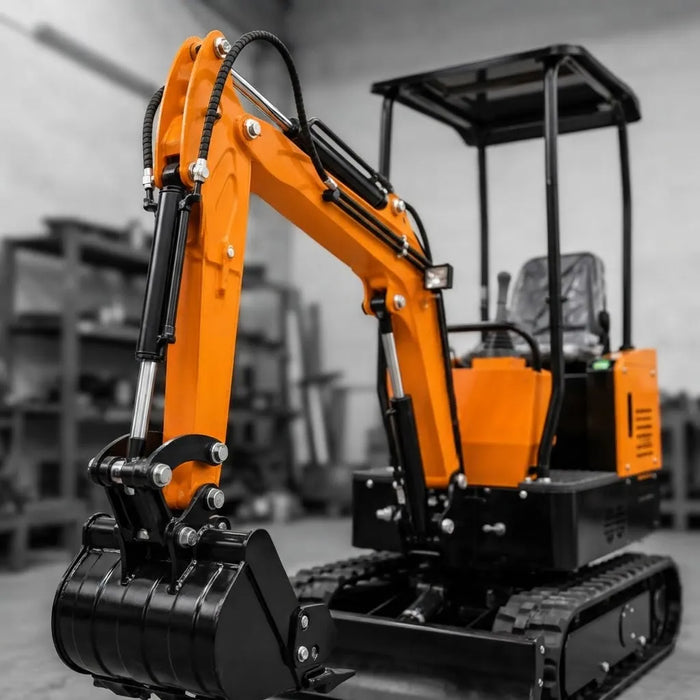 Miniexcavadora Sobre Orugas Diesel 1 Ton C/ Accesorios Zait