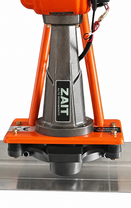 Regla Vibratoria Concreto Motor 1.6hp Sin Cuchilla Zait