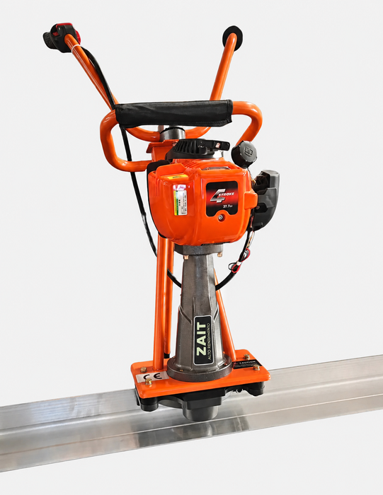 Regla Vibratoria Concreto Motor 1.6hp Sin Cuchilla Zait