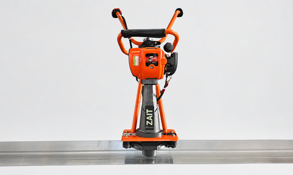 Regla Vibratoria Concreto Motor 1.6hp Sin Cuchilla Zait