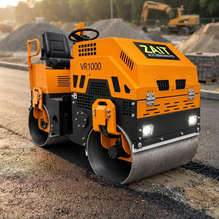 Rodillo Vibratorio Compactador 1000kg C/motor Honda Zait