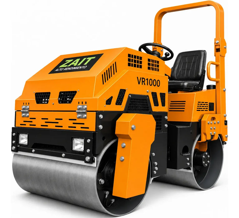 Rodillo Vibratorio Compactador 1000kg C/motor Honda Zait