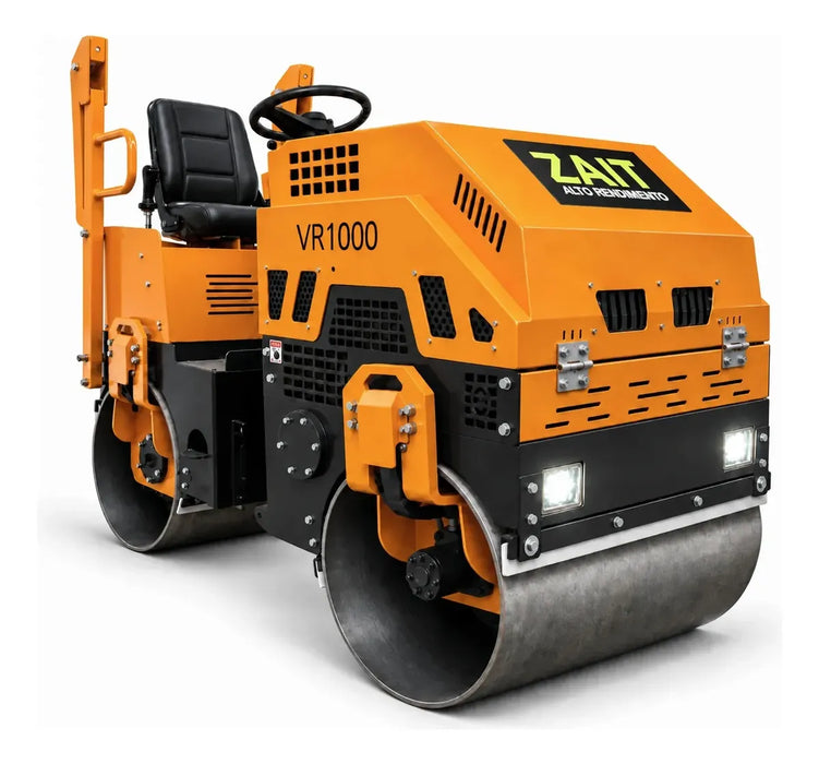 Rodillo Vibratorio Compactador 1000kg C/motor Honda Zait