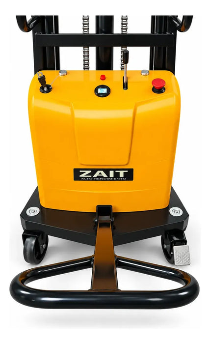 Apilador Semielectrico Industrial 2000 Kg Altura 3m Zait