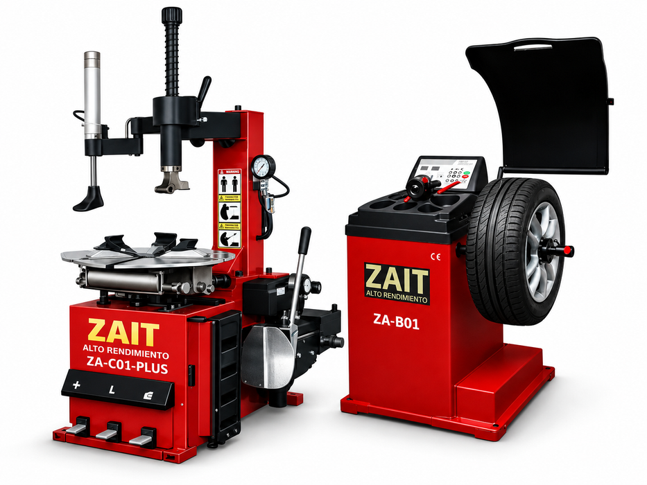 Desmontadora De Llantas C/brazo Robotico + Balanceadora Zait