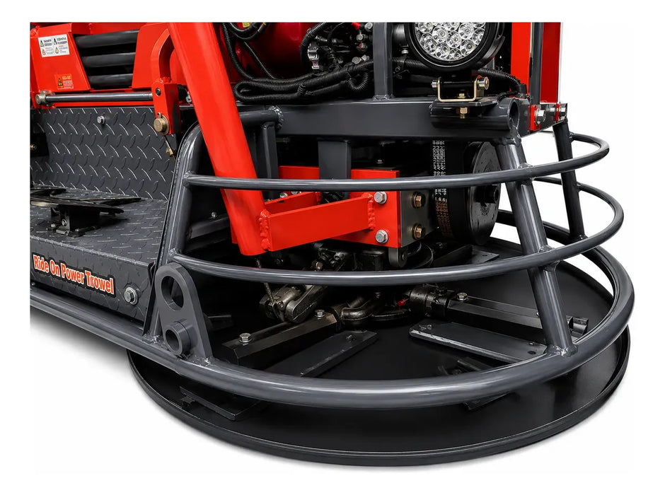 Allanadora Doble De Concreto 13hp Zait C/motor Honda