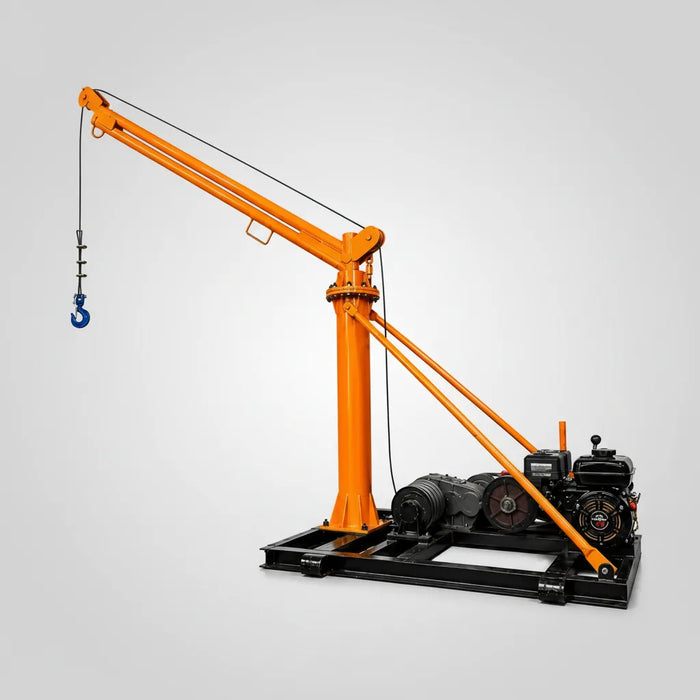 Polipasto Grua C/ Motor Gasolina 1000 Kg Cable 30m 7.0hp