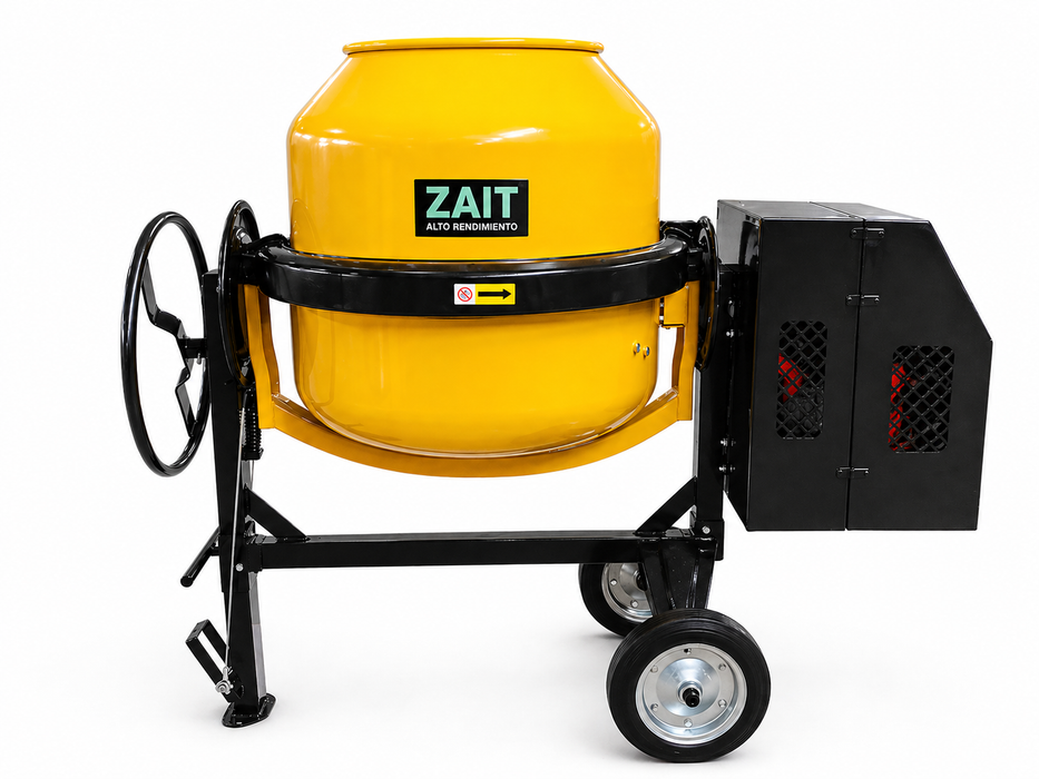 Revolvedora De Concreto Gasolina 1 Saco C/motor Lifan 6.5 Hp