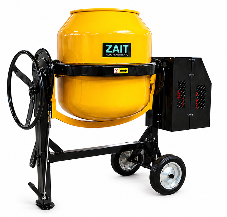 Revolvedora De Concreto Gasolina 1 Saco C/motor Lifan 6.5 Hp