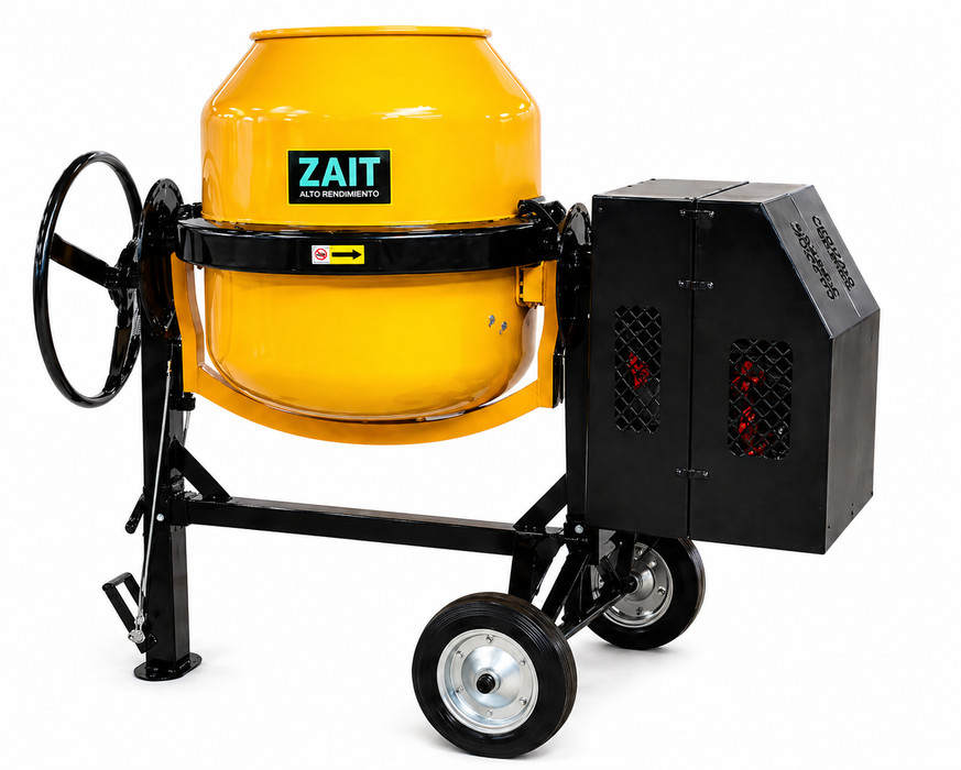Revolvedora De Concreto Gasolina 1 Saco C/motor Lifan 6.5 Hp