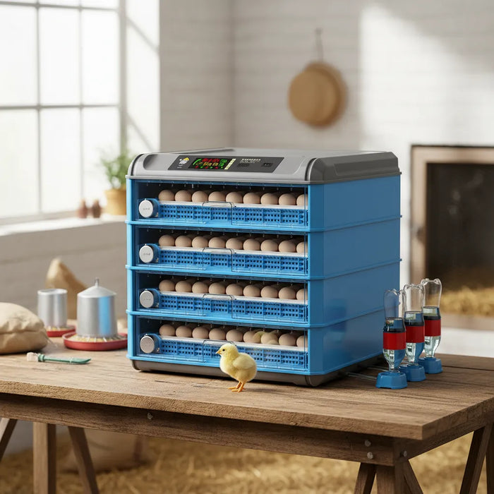 Incubadora 400 Huevos Automatico De Pollos Y Aves Cajón Zait