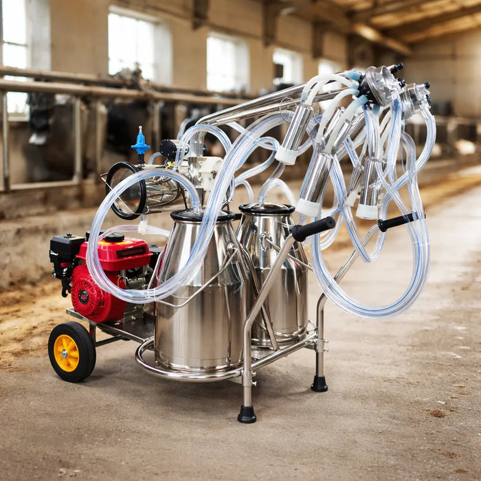 Maquina Ordeñadora De Vacas 2 Motores Eléctrico + Gasolina