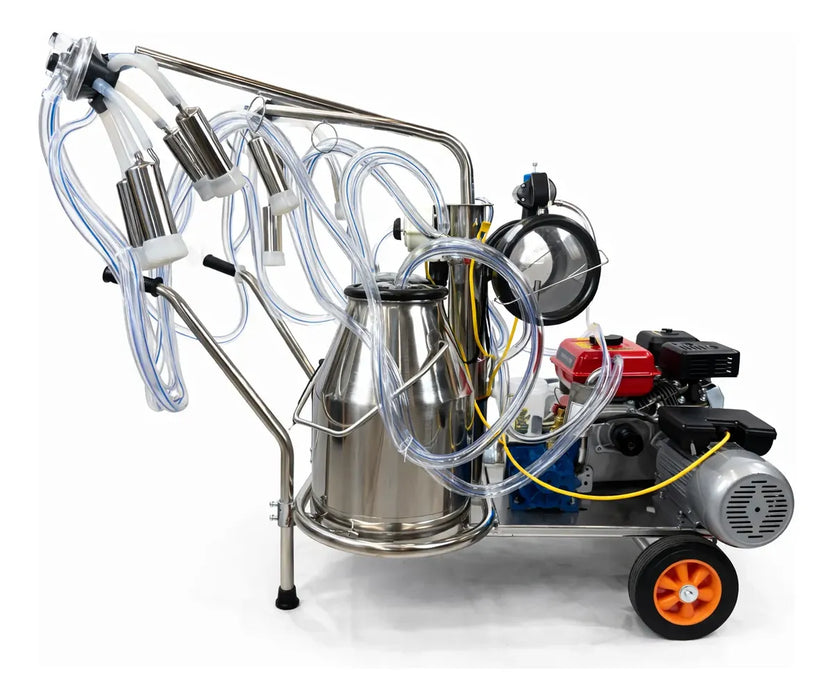 Maquina Ordeñadora De Vacas 2 Motores Eléctrico + Gasolina