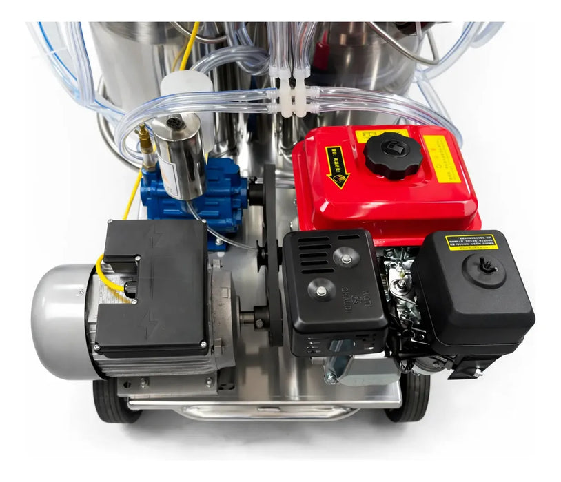 Maquina Ordeñadora De Vacas 2 Motores Eléctrico + Gasolina