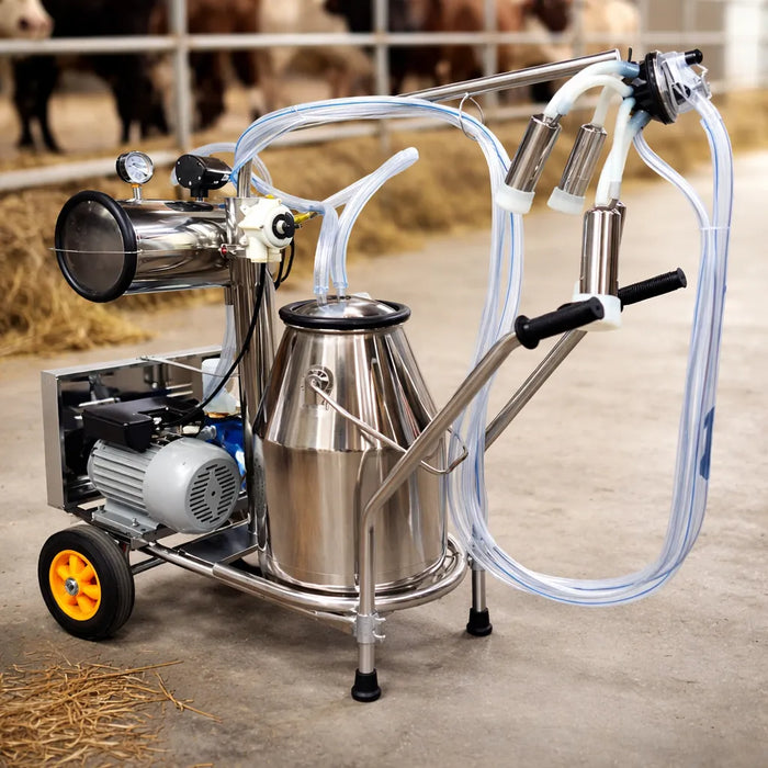 Maquina Ordeñadora De Vaca Electrica Capacidad 25l 1100w zait