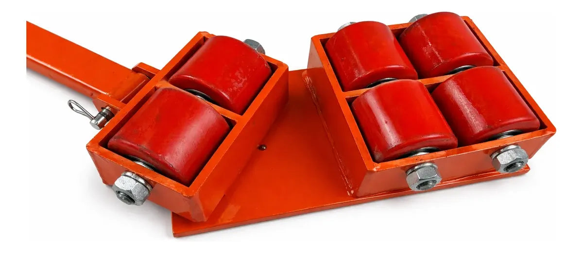 Patin Tortuga Para Mover Carga 8 Tons 180° Uso Rudo Zait