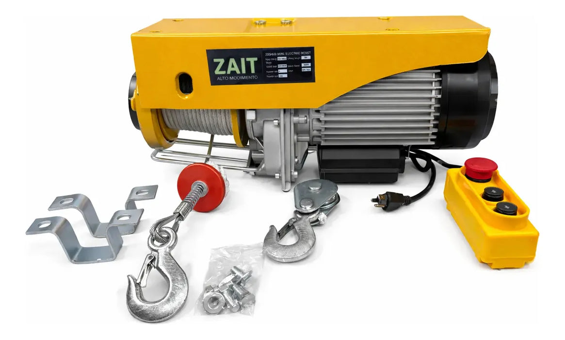Polipasto Eléctrico De Carga De 750kg/1500kg 30m 220v Zait