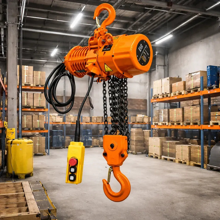 Polipasto Electrico 2ton 2 Ramales 5mts De Cadena 220v Zait