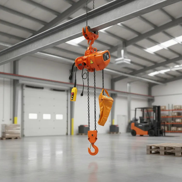 Polipasto Electrico 2ton 2 Ramales 5mts De Cadena 220v Zait