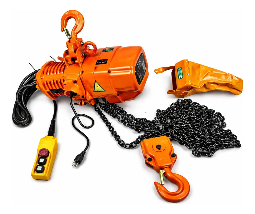 Polipasto Electrico 1ton 2 Ramales 5mts De Cadena 220v Zait