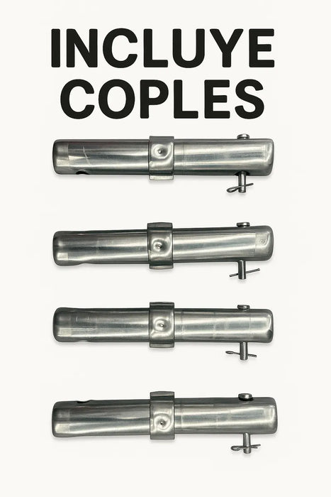 Andamio, Estándar; + Plataforma + Ruedas 1.5x2.0x1.93m Zait