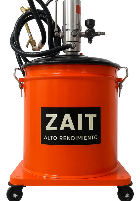 Bomba Inyectora De Grasa Engrasadora Neumatica 40l Zait