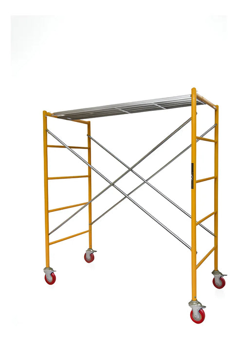 Andamio Banquetero; 1.0x2.0x2.13m + Plataforma + Ruedas Zait