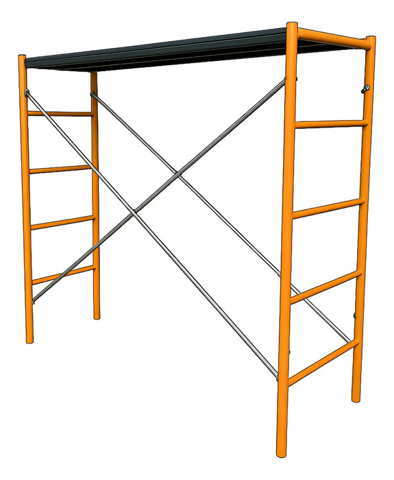 Andamio Banquetero 0.7x2.0x2.13m + Plataforma + Ruedas Zait