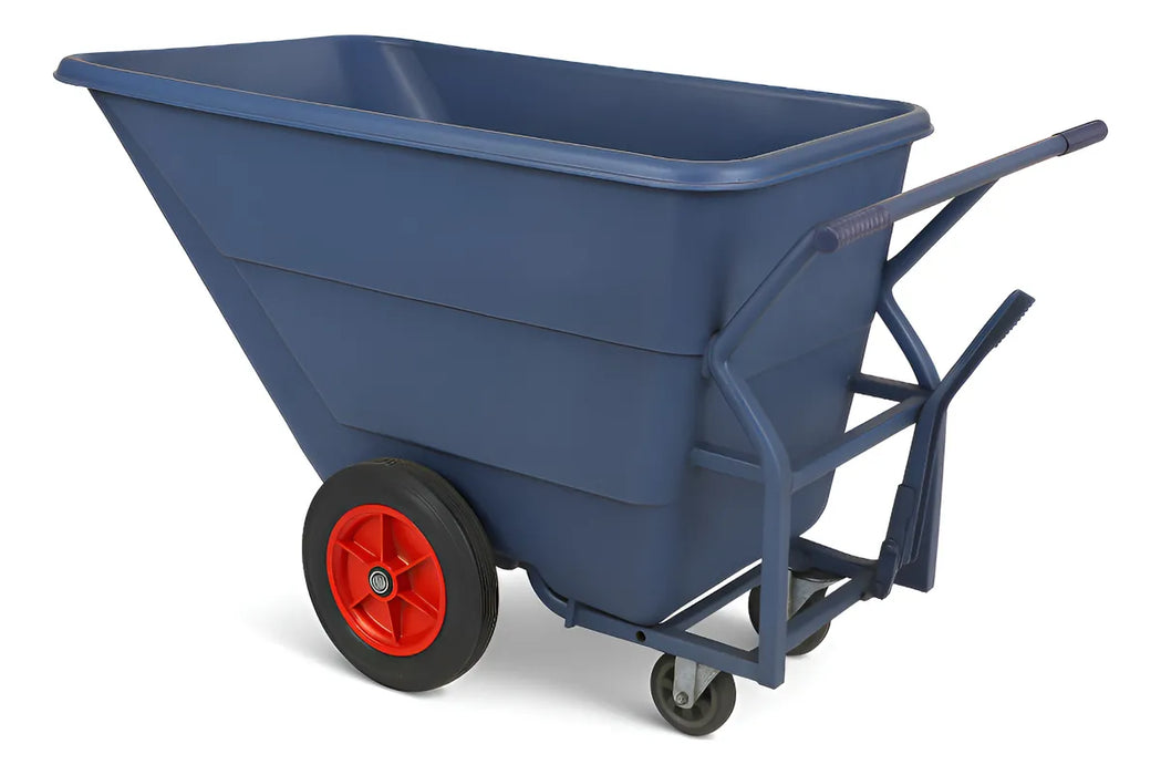 Volcador Carro De Volteo Con Ruedas Contenedor Zait