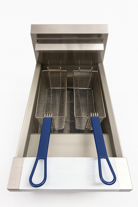 Freidora Industrial A Gas 28l Acero Inoxidable Zait