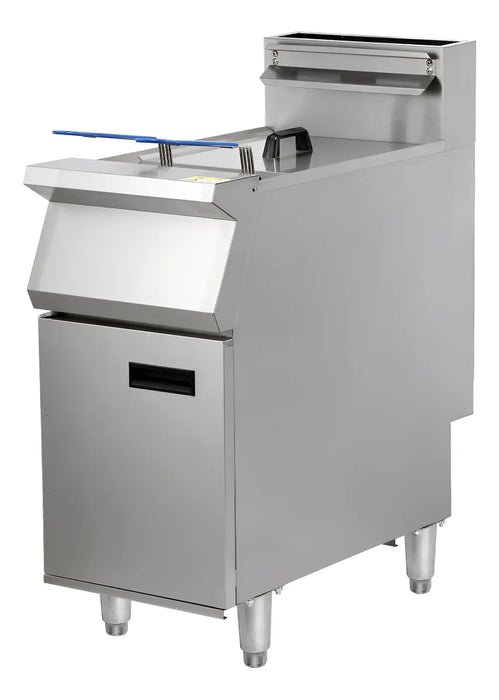 Freidora Industrial A Gas 28l Acero Inoxidable Zait