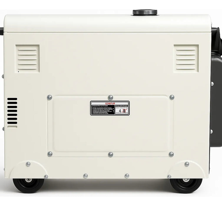 Generador Monofasico 7kw Motor A Diesel 13hp Cerrado Zait