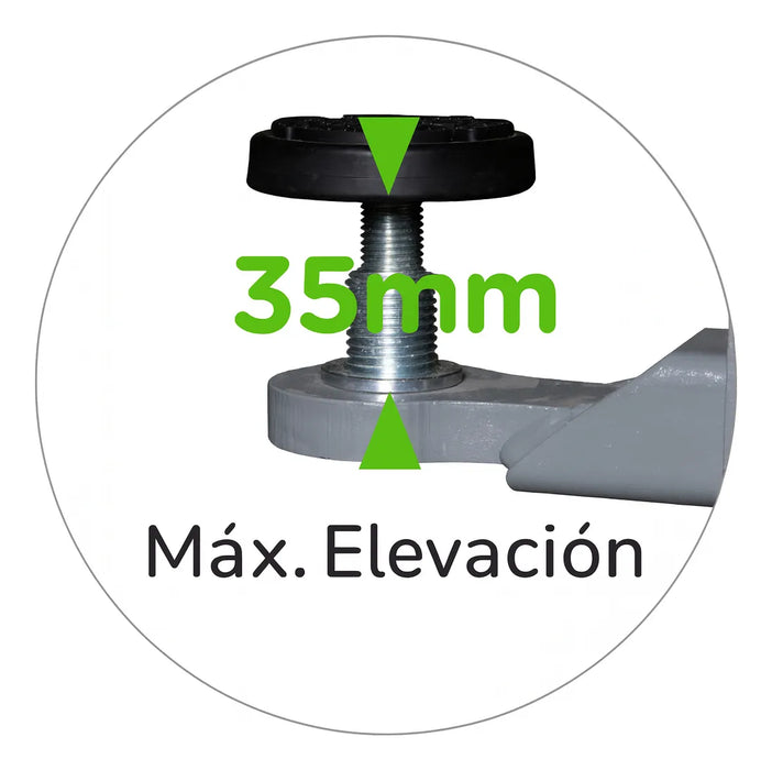Rampa Automotriz 2 Postes Altura Libre Hidráulica 110v Zait