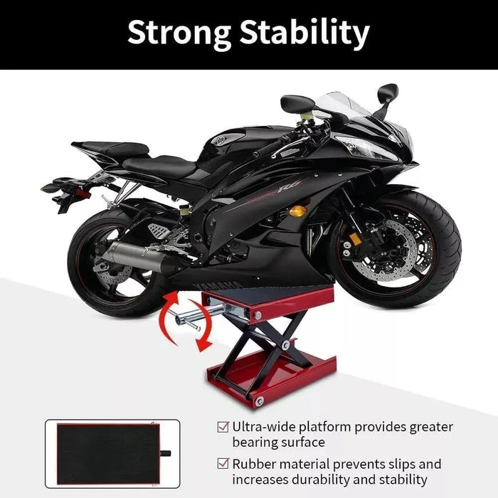 Mesa Elevadora Jack Para Motocicleta De 500 Kg, Rango De Ele