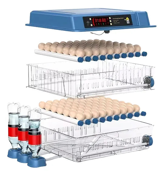 Incubadora 200 Huevos Automatico De Pollos Y Aves Zait