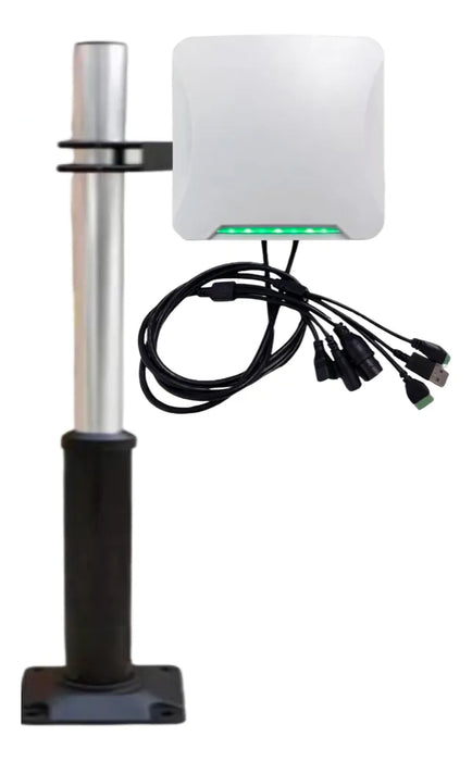 Kit Barrera Vehicular + Rfid Zait Pluma A Elegir 3m 4.5m 6m