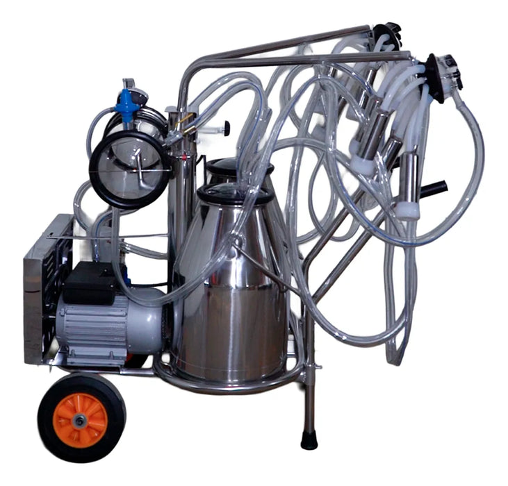 Maquina Ordeñadora De 2 Vacas Electrica 12 A 24 Vacas/h Zait