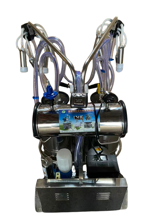 Maquina Ordeñadora De 2 Vacas Electrica 12 A 24 Vacas/h Zait
