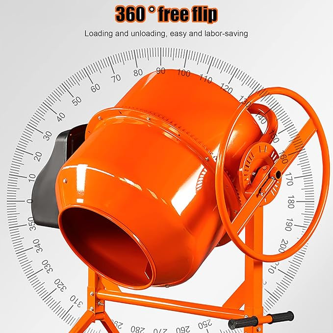 Revolvedora De Concreto Electrica 1/4 Saco 70l Zait